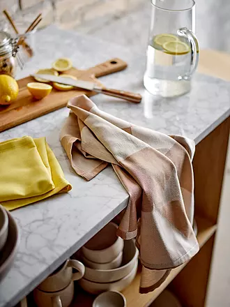SOEDAHL | Set de 2 torchons 50x70cm TWIST Warm Taupe | 